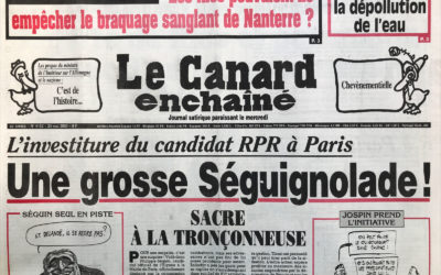 N° 4152 du Canard Enchaîné –  24 Mai 2000