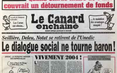 N° 4161 du Canard Enchaîné –  26 Juillet 2000