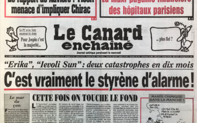 N° 4175 du Canard Enchaîné –  1 Novembre 2000
