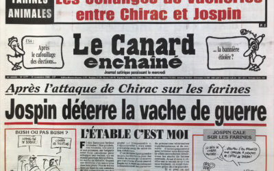 N° 4177 du Canard Enchaîné –  15 Novembre 2000