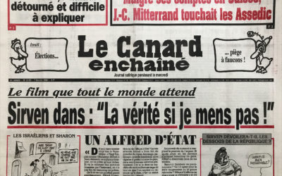 N° 4189 du Canard Enchaîné –  7 Février 2001
