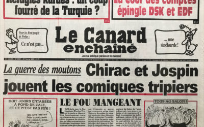 N° 4191 du Canard Enchaîné –  21 Février 2001