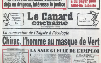 N° 4202 du Canard Enchaîné –  9 Mai 2001
