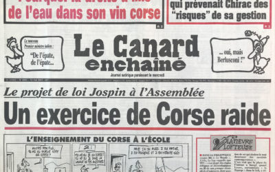 N° 4203 du Canard Enchaîné –  16 Mai 2001