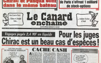 N° 4209 du Canard Enchaîné –  27 Juin 2001