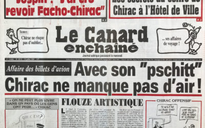 N° 4212 du Canard Enchaîné –  18 Juillet 2001