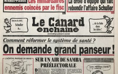 N° 4239 du Canard Enchaîné –  23 Janvier 2002
