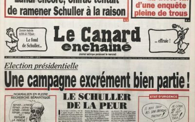 N° 4241 du Canard Enchaîné –  6 Février 2002