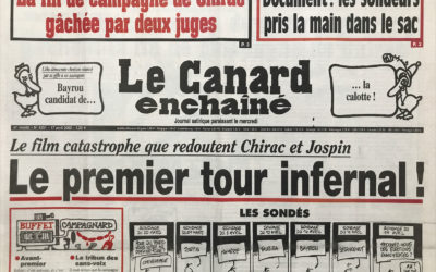 N° 4251 du Canard Enchaîné –  17 Avril 2002
