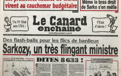 N° 4256 du Canard Enchaîné –  22 Mai 2002