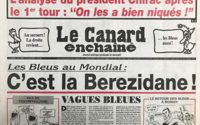 N° 4259 du Canard Enchaîné –  12 Juin 2002