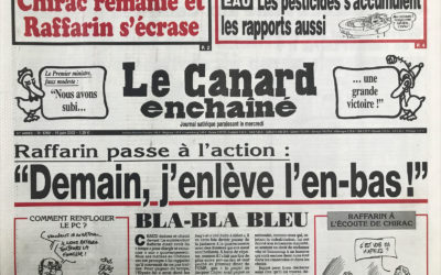 N° 4260 du Canard Enchaîné –  19 Juin 2002
