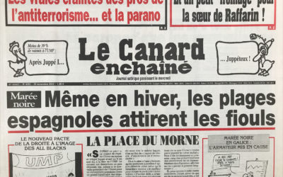 N° 4282 du Canard Enchaîné –  20 Novembre 2002