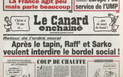 N° 4283 du Canard Enchaîné –  27 Novembre 2002