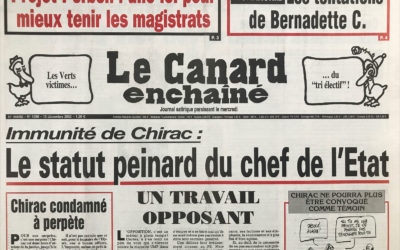 N° 4286 du Canard Enchaîné –  18 Décembre 2002