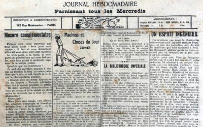 N° 43 du Canard Enchaîné –  25 Avril 1917