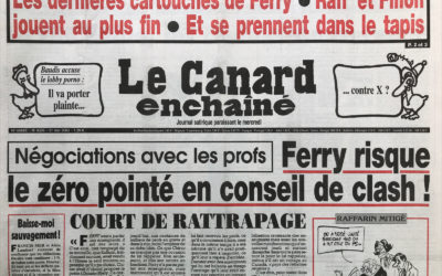 N° 4308 du Canard Enchaîné –  21 Mai 2003