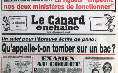 N° 4311 du Canard Enchaîné –  11 Juin 2003