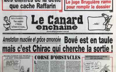 N° 4313 du Canard Enchaîné –  25 Juin 2003