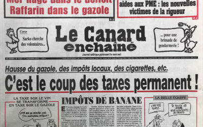 N° 4325 du Canard Enchaîné –  17 Septembre 2003