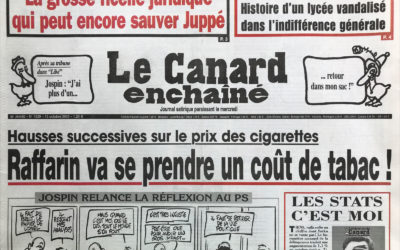 N° 4329 du Canard Enchaîné –  15 Octobre 2003