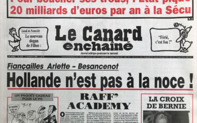 N° 4332 du Canard Enchaîné –  5 Novembre 2003