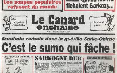 N° 4343 du Canard Enchaîné –  21 Janvier 2004