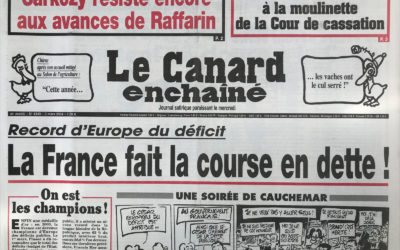 N° 4349 du Canard Enchaîné –  3 Mars 2004