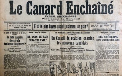 N° 435 du Canard Enchaîné –  29 Octobre 1924