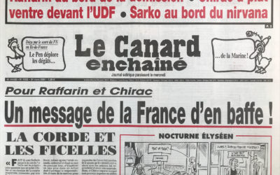 N° 4352 du Canard Enchaîné –  24 Mars 2004