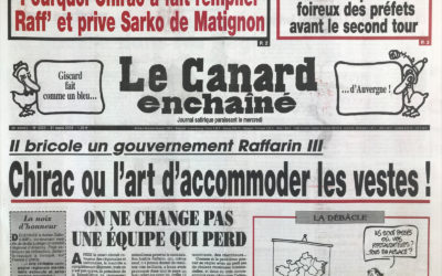 N° 4353 du Canard Enchaîné –  31 Mars 2004