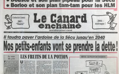 N° 4360 du Canard Enchaîné –  19 Mai 2004