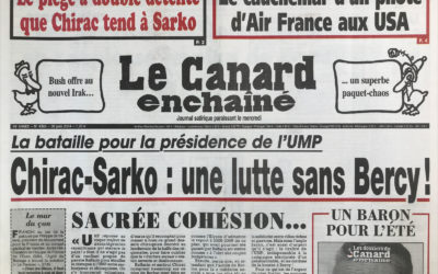 N° 4366 du Canard Enchaîné –  30 Juin 2004