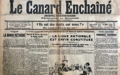 N° 437 du Canard Enchaîné –  12 Novembre 1924