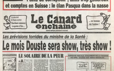 N° 4371 du Canard Enchaîné –  4 Août 2004