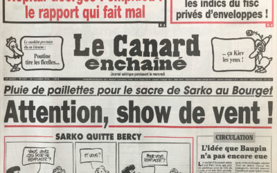 N° 4387 du Canard Enchaîné –  24 Novembre 2004