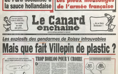 N° 4389 du Canard Enchaîné –  8 Décembre 2004