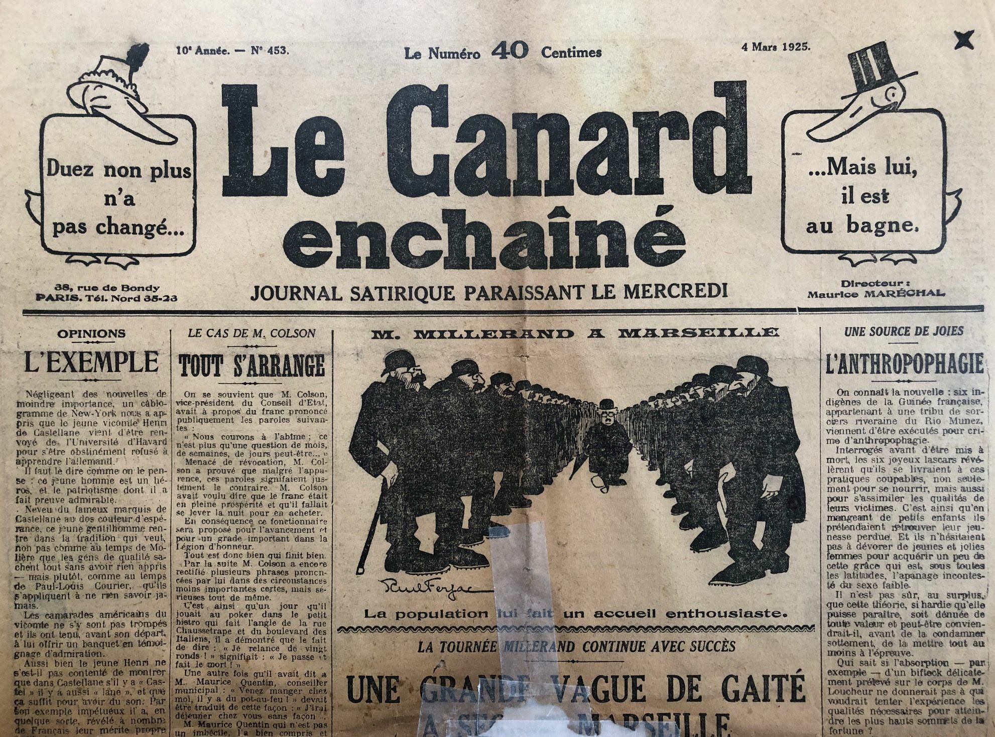 Couac ! | Acheter un Canard | Vente d'Anciens Journaux du Canard Enchaîné. Des Journaux Satiriques de Collection, Historiques & Authentiques de 1916 à 2004 ! | 453 e1708347852401
