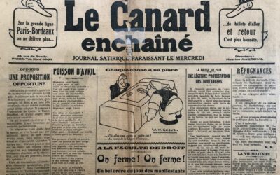 N° 457 du Canard Enchaîné – 1 Avril 1925
