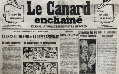 N° 514 du Canard Enchaîné –  5 Mai 1926