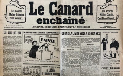 N° 544 du Canard Enchaîné – 1 Décembre 1926