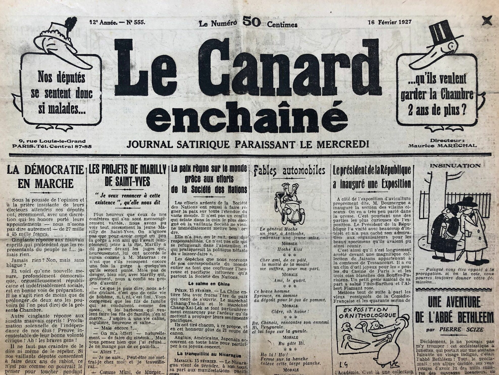 Couac ! | Acheter un Canard | Vente d'Anciens Journaux du Canard Enchaîné. Des Journaux Satiriques de Collection, Historiques & Authentiques de 1916 à 2005 ! | 555 e1757589811620