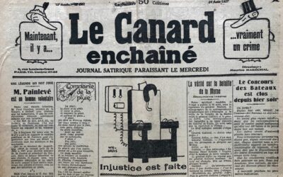 N° 582 du Canard Enchaîné – 24 Août 1927