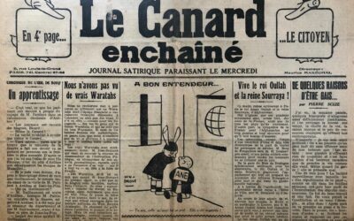 N° 604 du Canard Enchaîné – 25 Janvier 1928