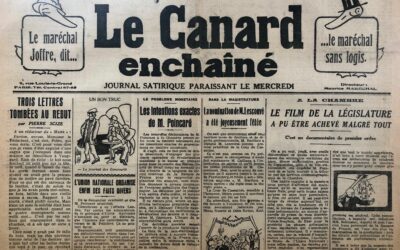 N° 606 du Canard Enchaîné –  8 Février 1928