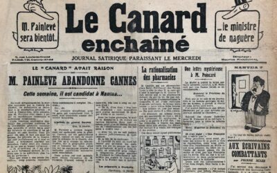 N° 607 du Canard Enchaîné –  15 Février 1928