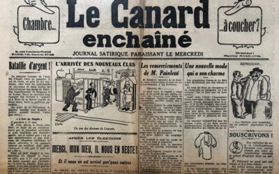 N° 618 du Canard Enchaîné –  2 Mai 1928