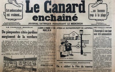 N° 634 du Canard Enchaîné – 22 Août 1928