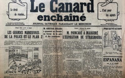 N° 637 du Canard Enchaîné – 12 Septembre 1928