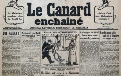N° 650 du Canard Enchaîné – 12 Décembre 1928